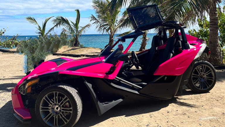  Pink Polaris Slingshot 
