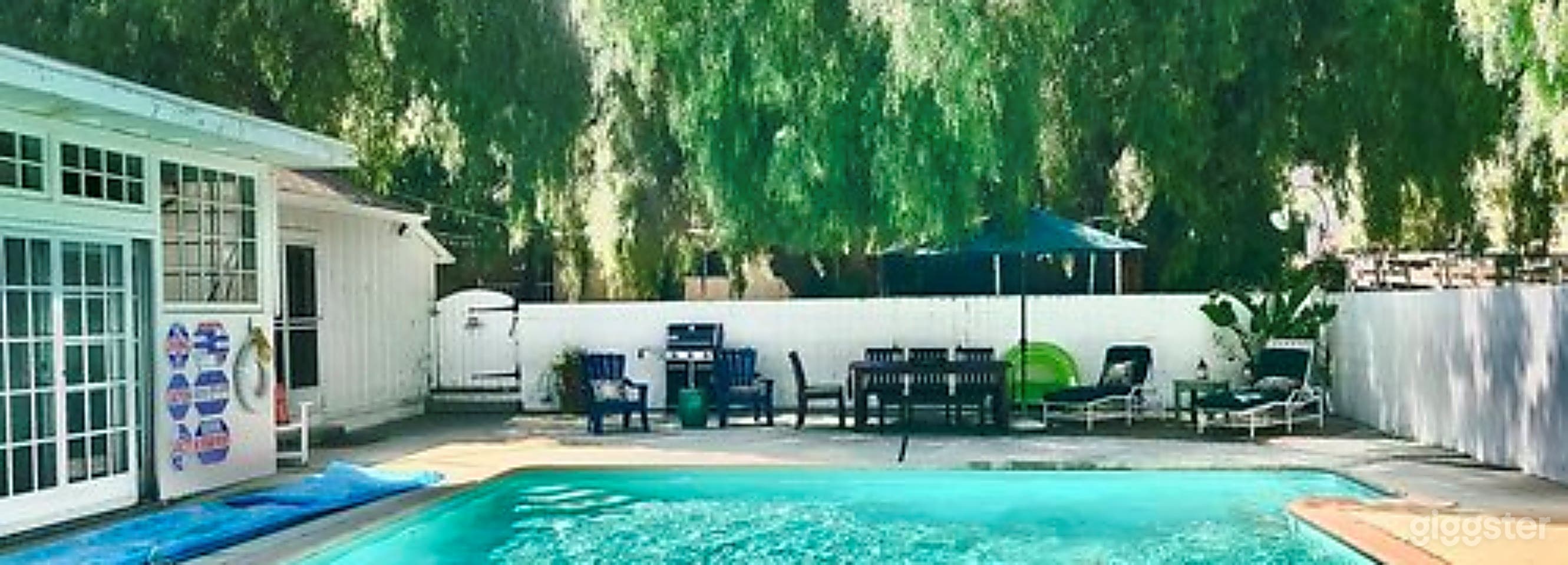 Large Rectangular Pool in a Ranch Photo 2