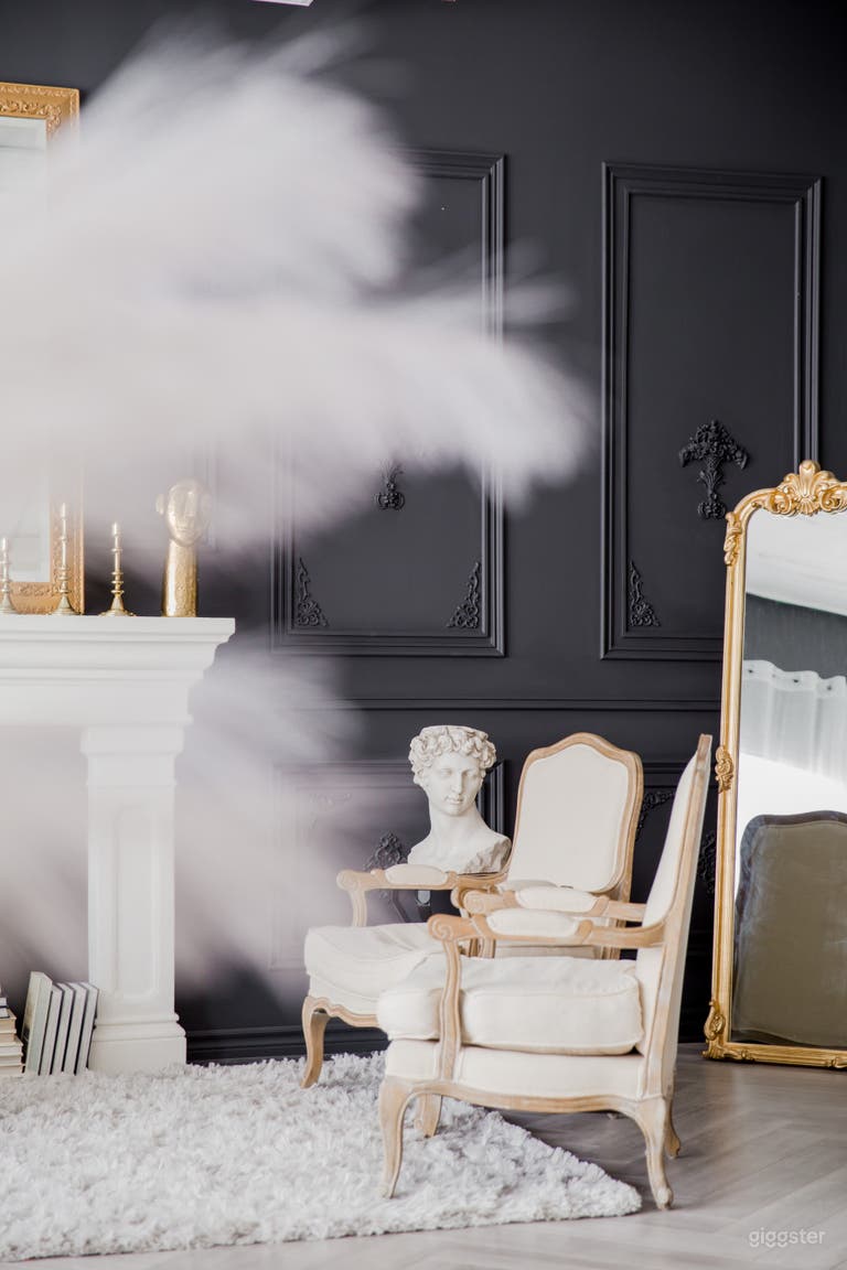  Dark, Stylish studio for production, photo, artistic project 