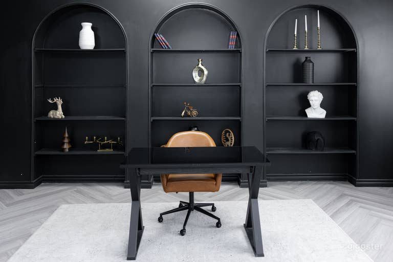  Dark, Stylish studio for production, photo, artistic project 