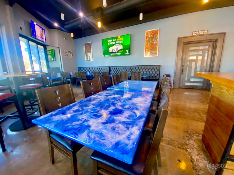  Colorful Disco Bar with Patio and Poker Room 