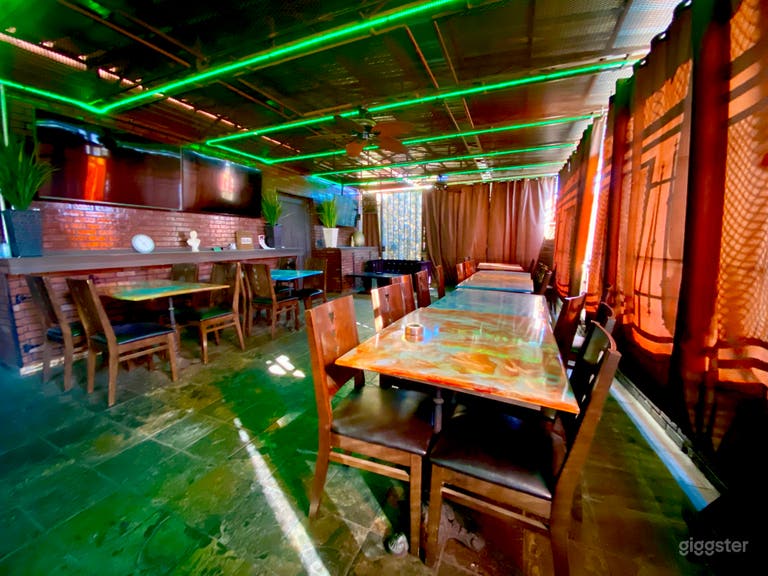  Colorful Disco Bar with Patio and Poker Room 