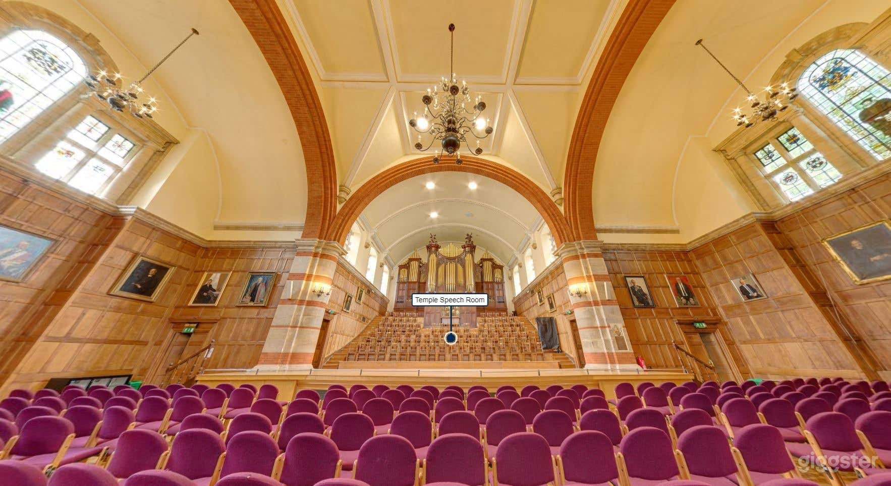 Temple Speech Room Photo 2