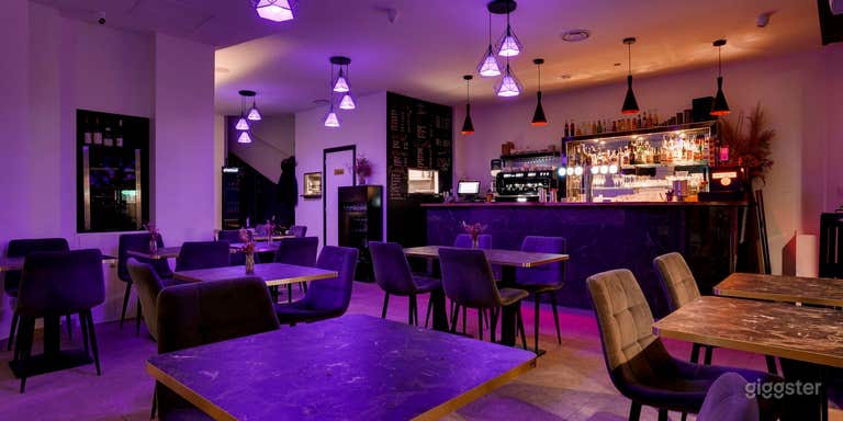  Restaurante-lounge moderno con bar (privatización total) 
