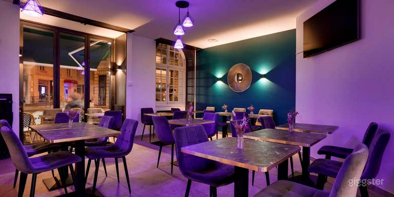  Restaurante-lounge moderno con bar (privatización total) 