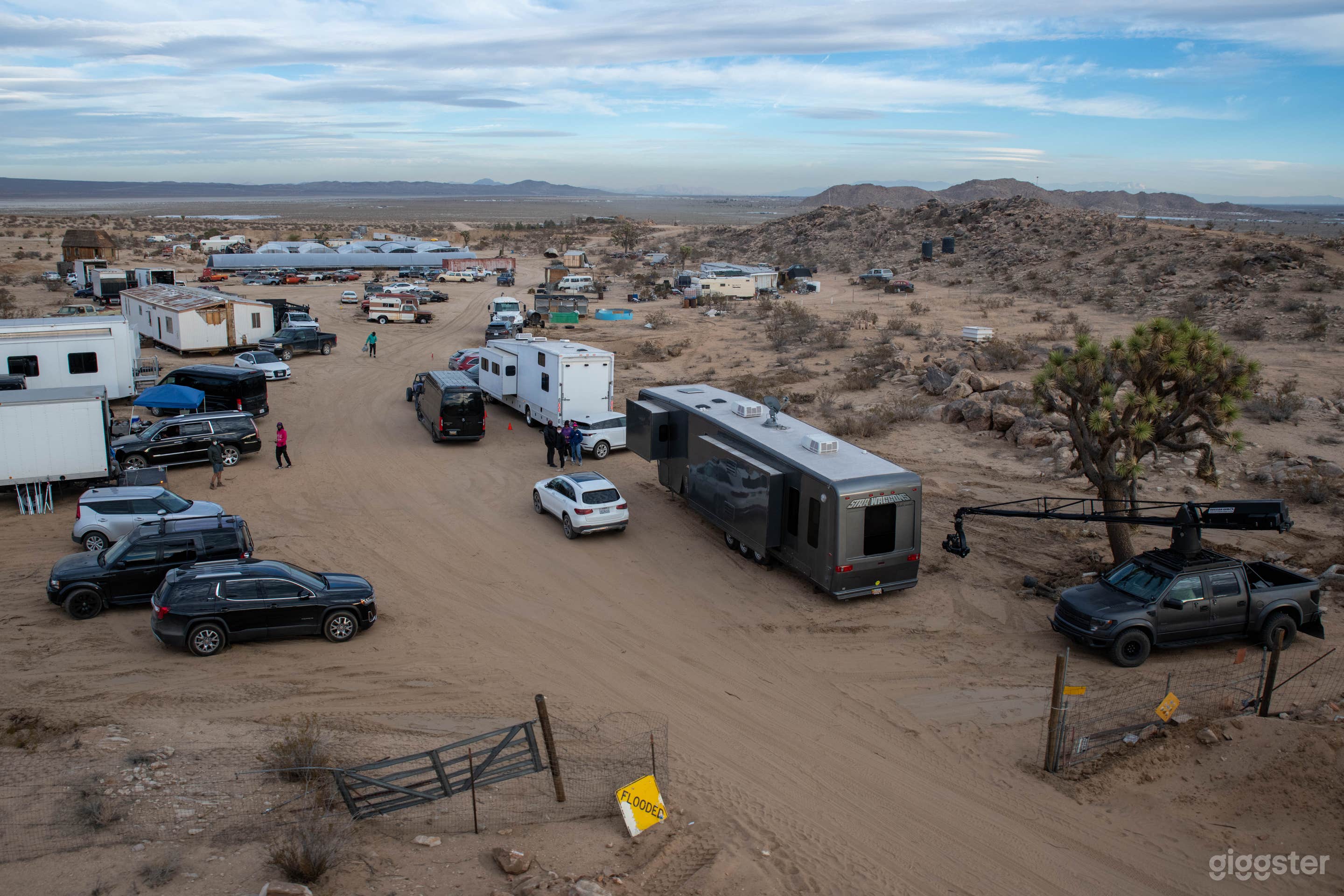 Prep area back entrance