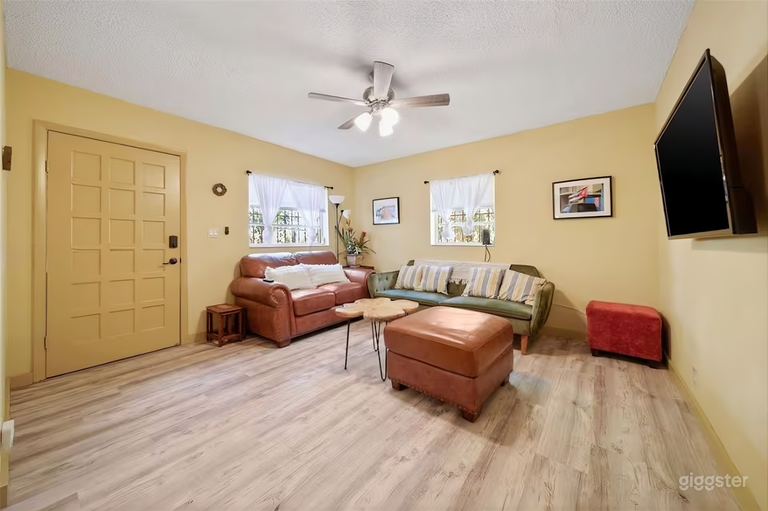  Spacious 2-House Art District Retreat w/ Pool & Garden 