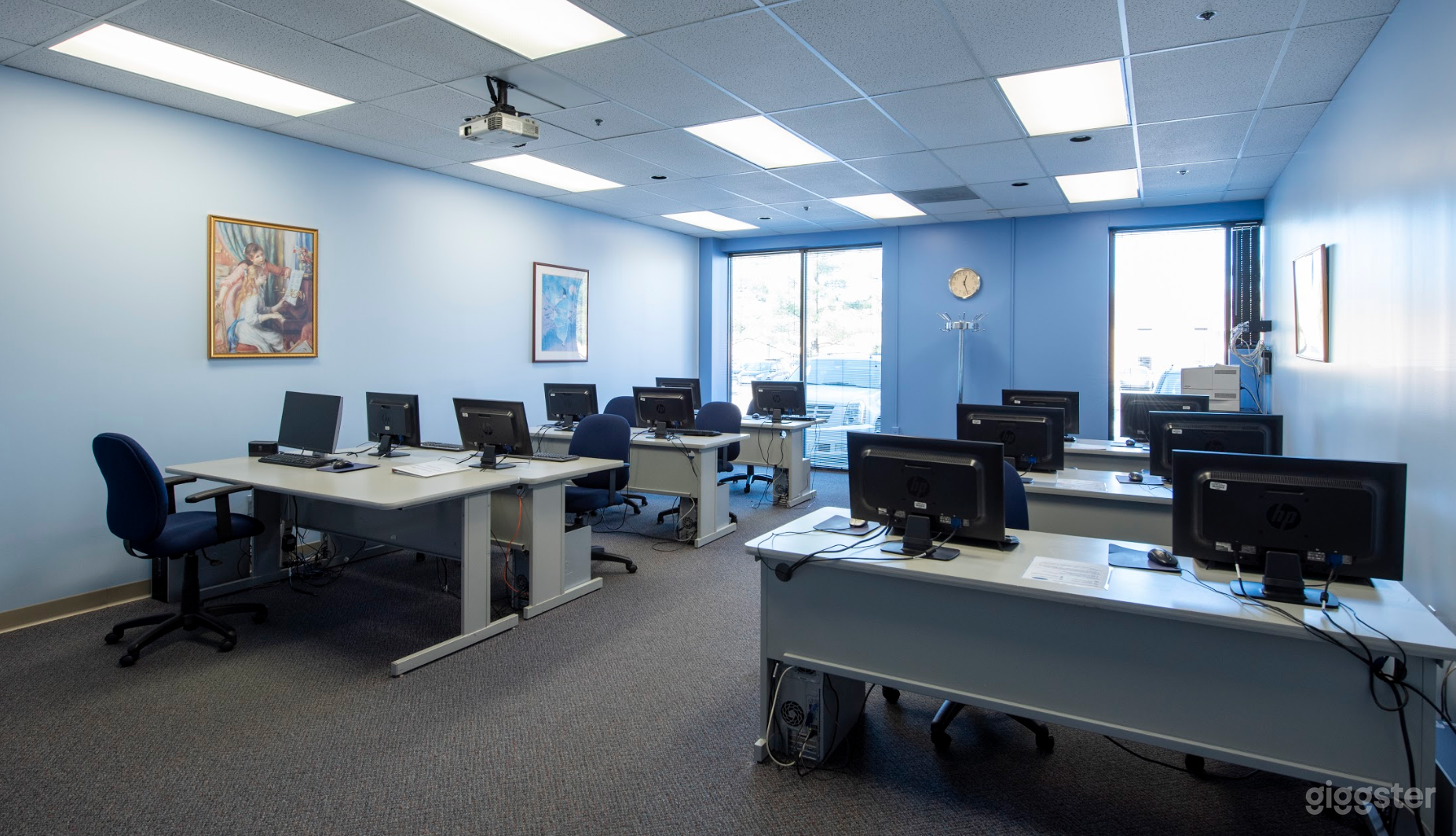 Fully Equipped, 12 Person Computer Lab and Training Room Photo 2