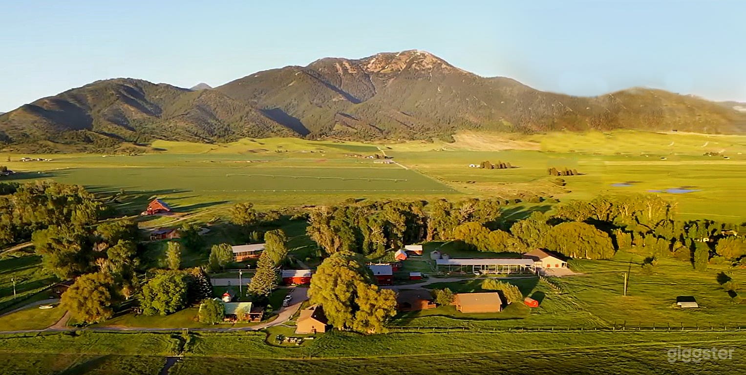 Overview of 18 acres