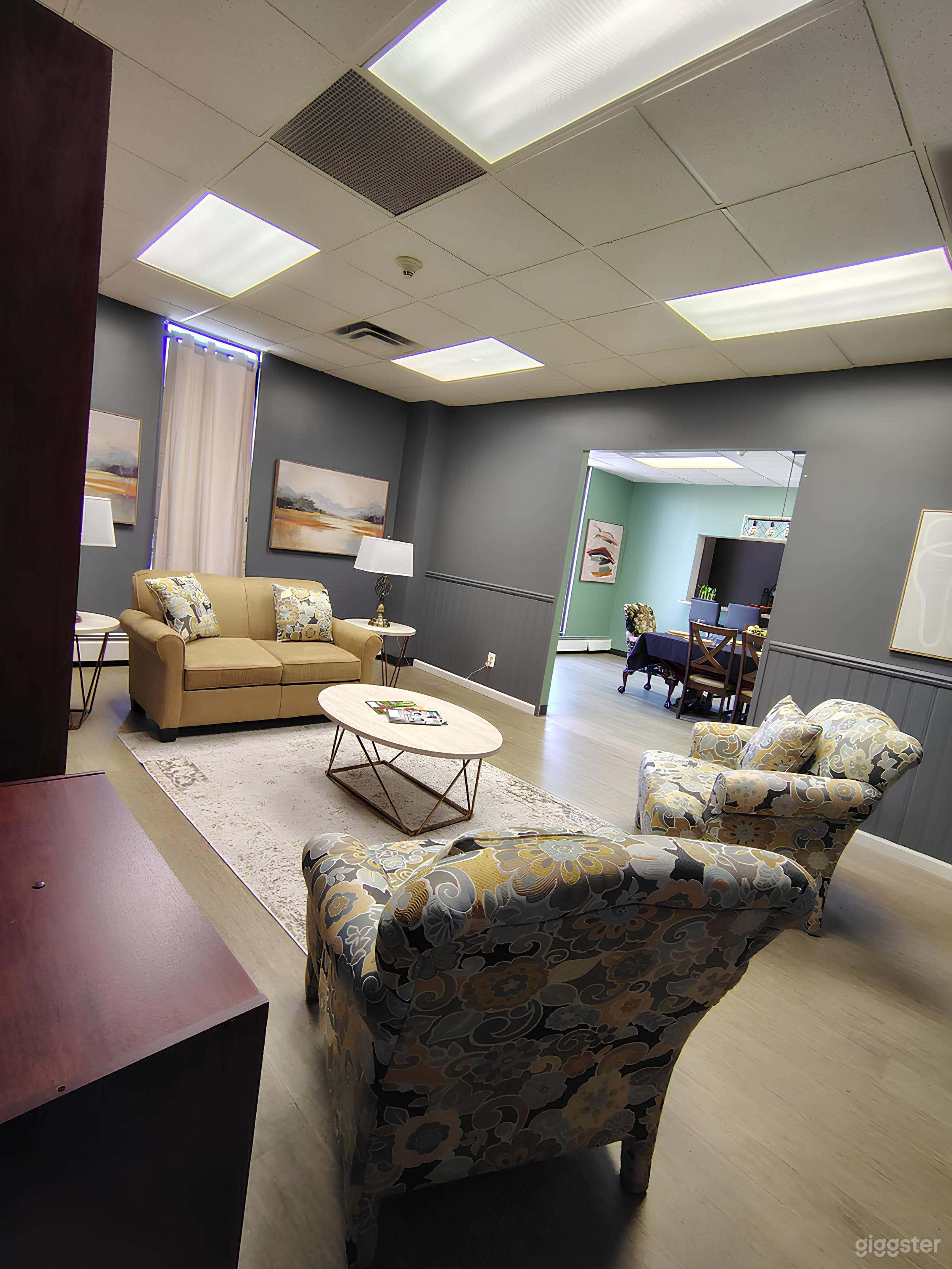 Dining Room, Living Room, and Kitchen Photo 1