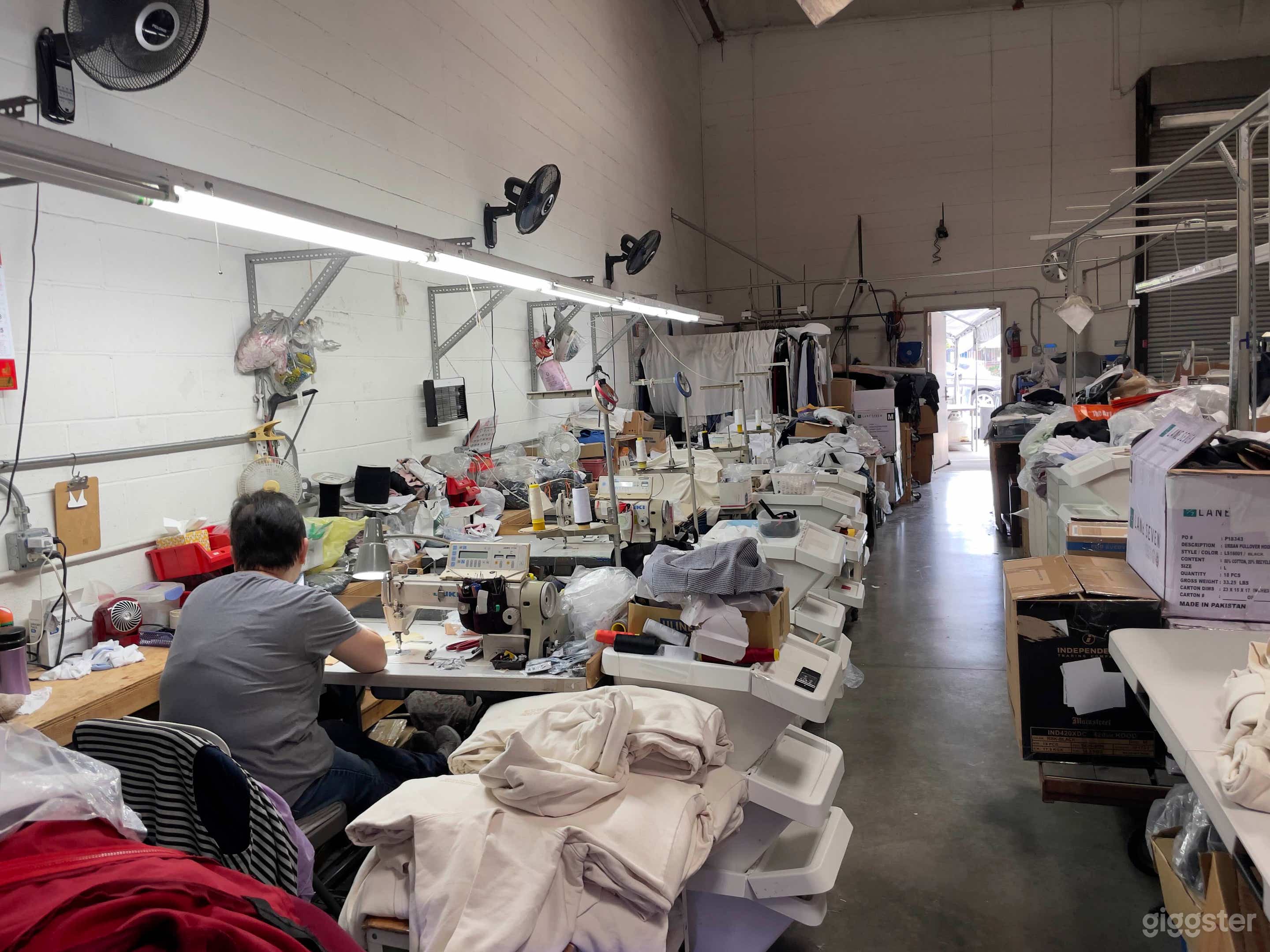 Authentic Chinese Sewing Factory in Los Angeles Photo 2
