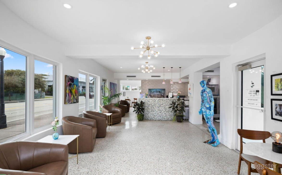 Newly Renovated Vibrant Lobby for Productions Photo 1