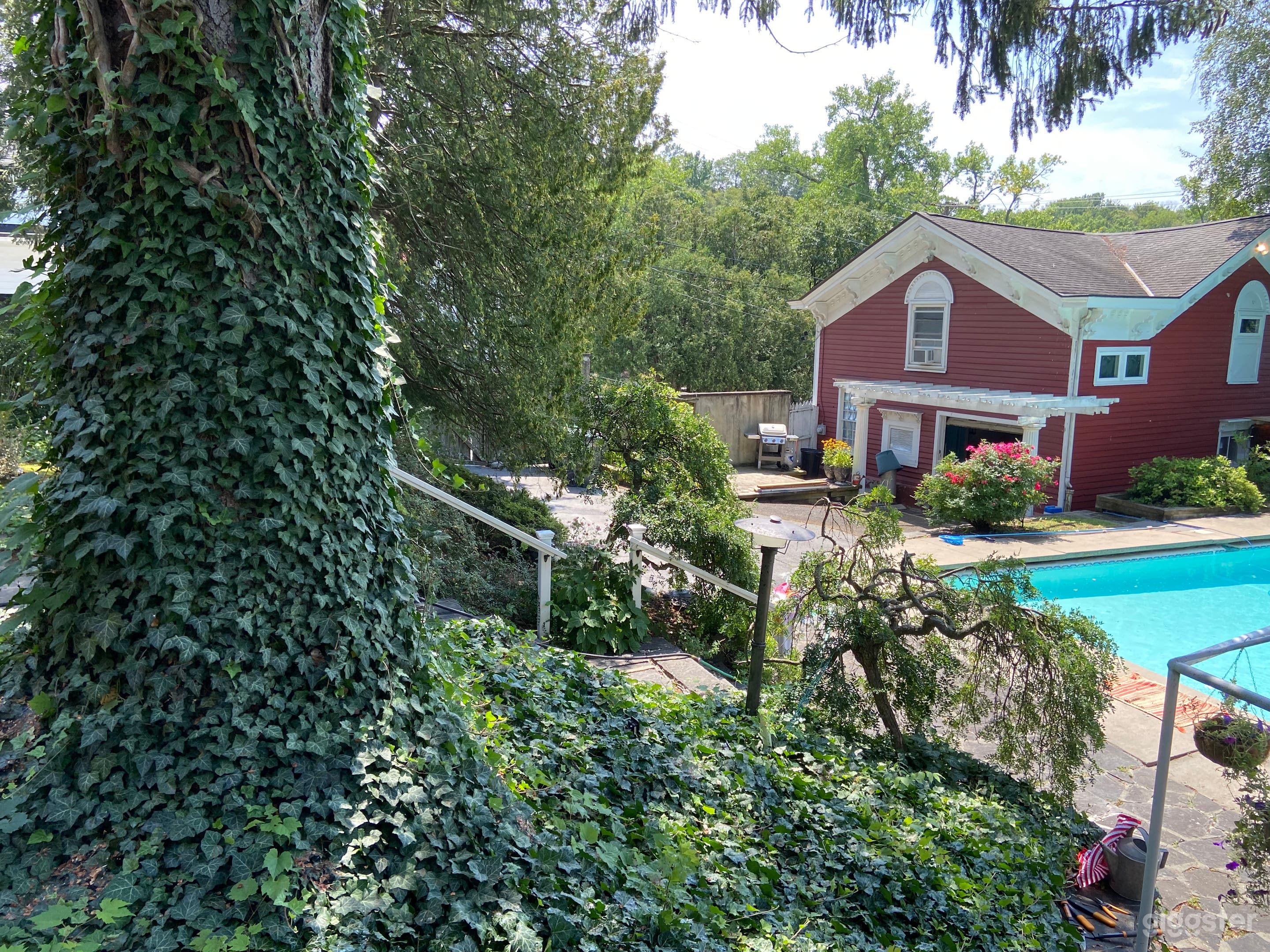 1934 Vintage Catskill Swimming Pool Photo 3