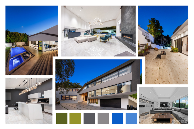  MODERN SCULPTED MANSION W/ EDGE & ELEGANCE 