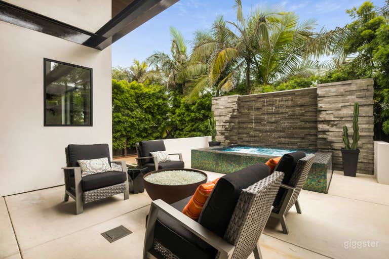  Casa de Playa Moderna de Concepto Abierto 