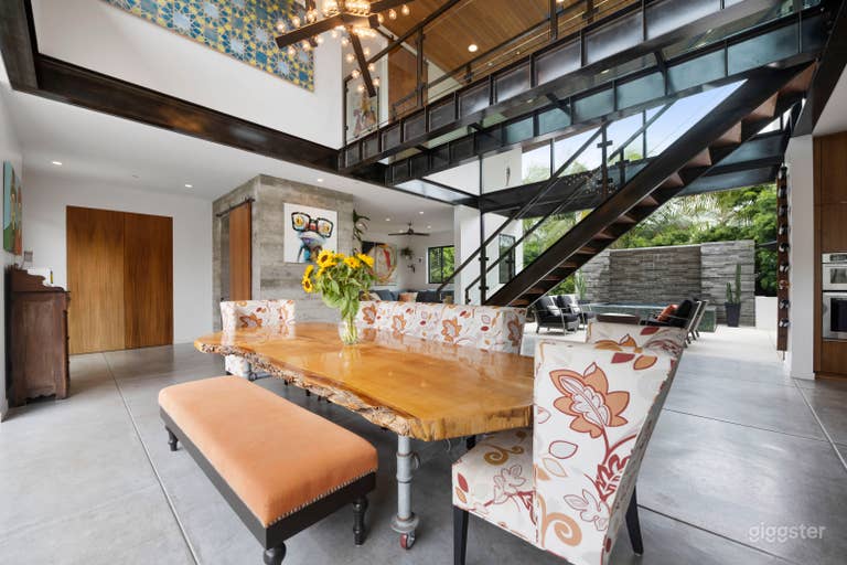 Casa de Playa Moderna de Concepto Abierto 