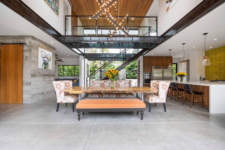  Casa de Playa Moderna de Concepto Abierto 