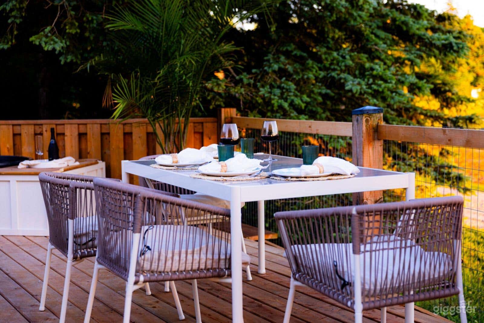 Relaxing Backyard Retreat with Field views Photo 4