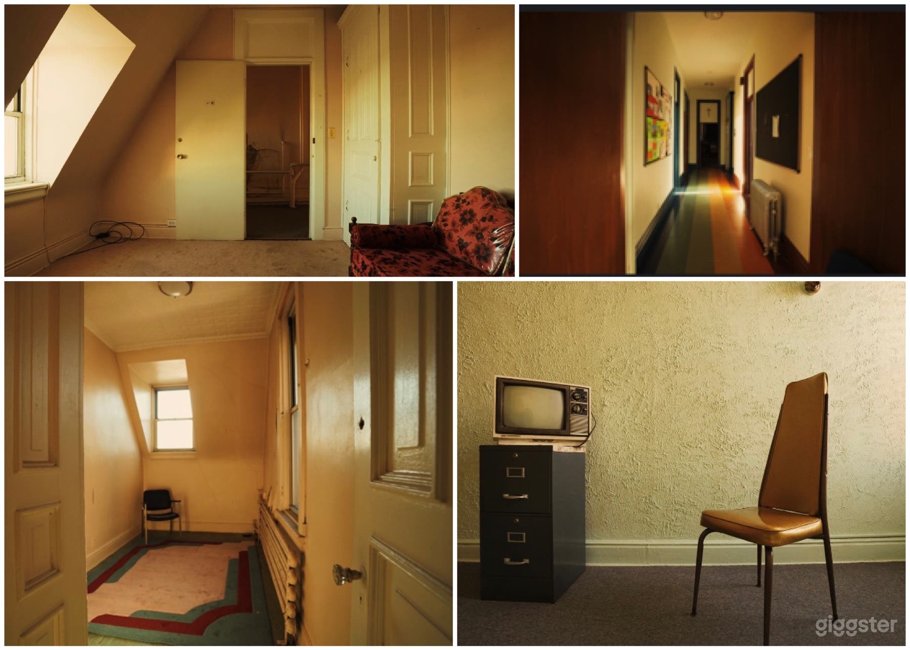 Vintage Mansion with Textured Walls &amp; Retro Furnishings Photo 1