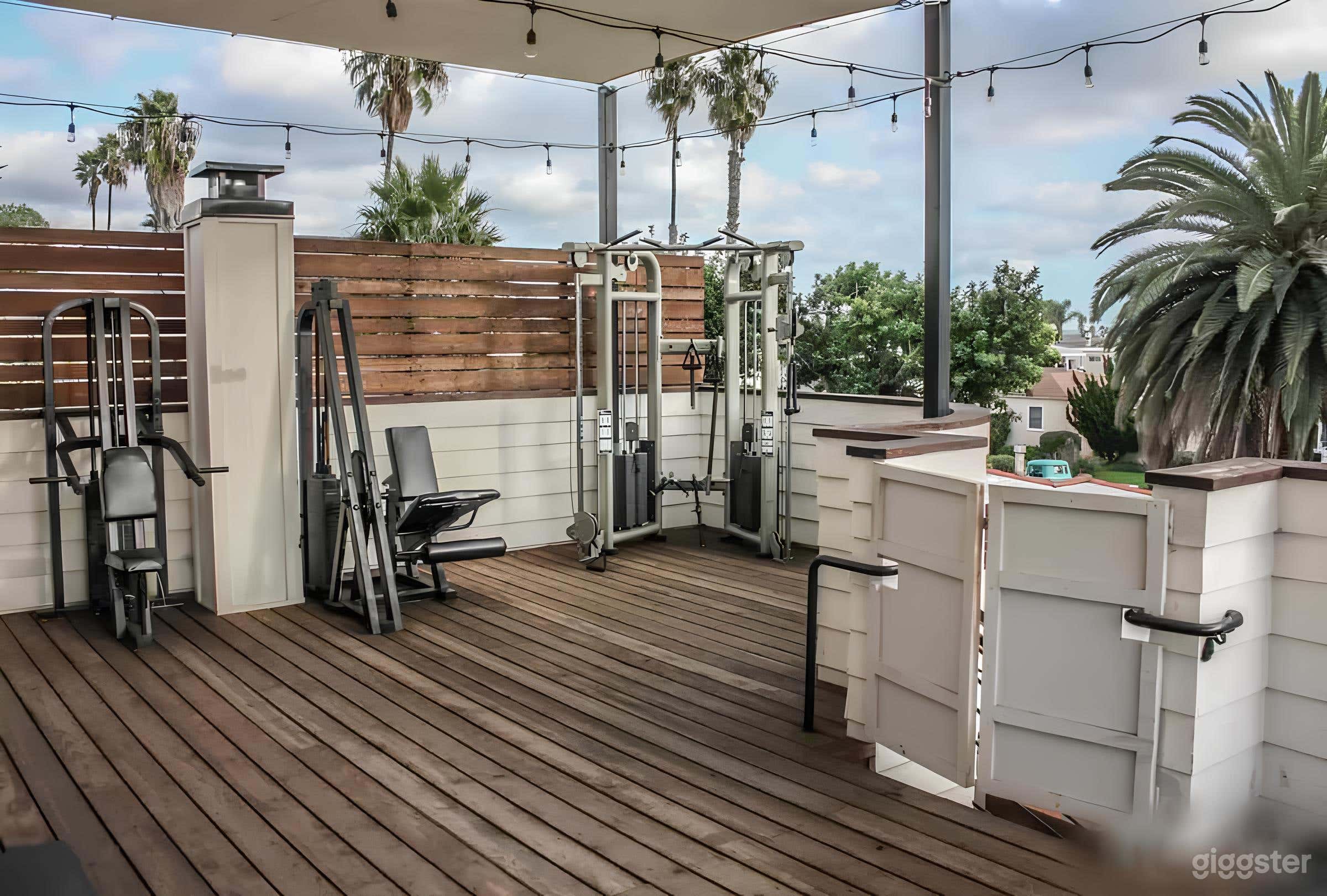 Entire Rooftop Fitness Event Space with 360 Degree Views from La Jolla to Ocean Beach Photo 4