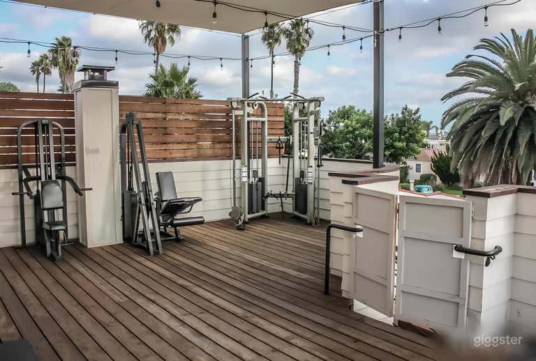  Entire Rooftop Fitness Event Space with 360 Degree Views from La Jolla to Ocean Beach 