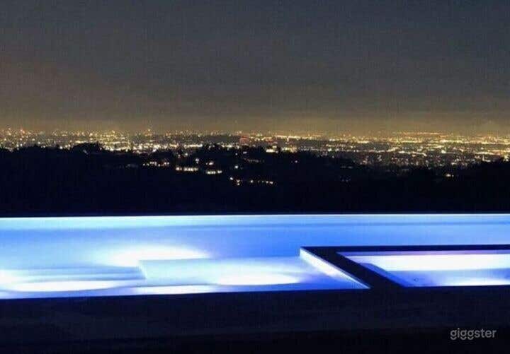Gated Bel-Air Infinity Pool with Jetliner Views Photo 4