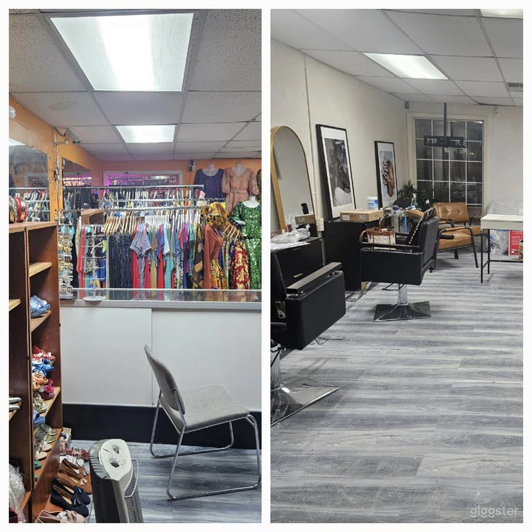  Cozy 4-Stylist Station Salon 