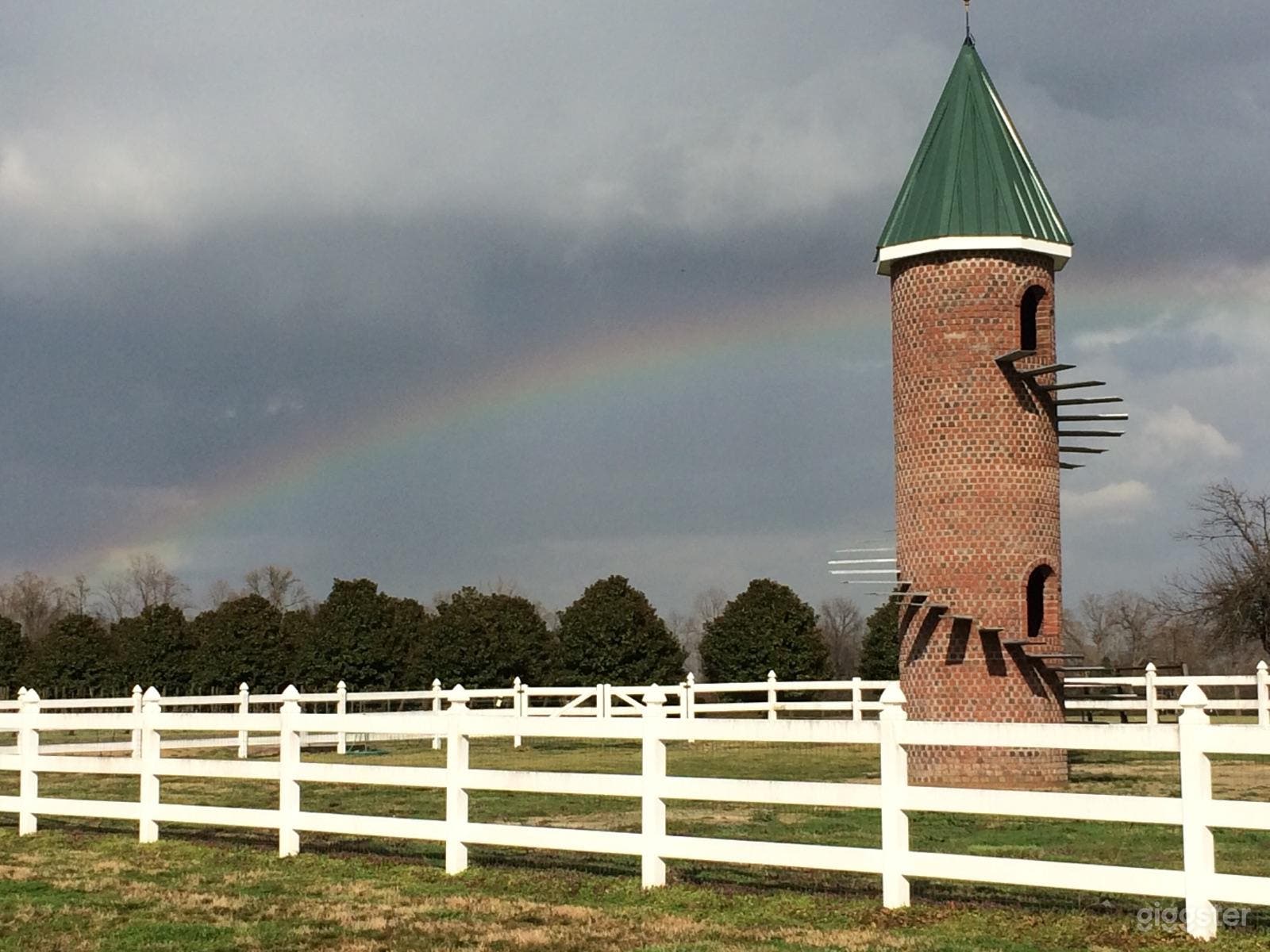 The World's Tallest Goat Tower! The goats actually climb up those steps and live in the tower.
