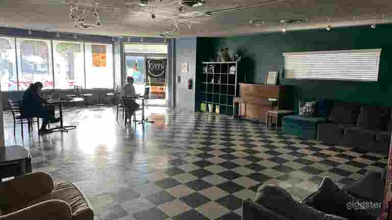  Historic Community Center Cafe Exposed Brick, Tile 