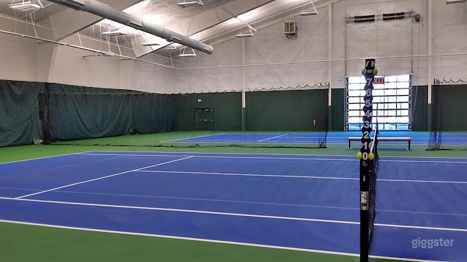 Indoor Tennis Court Photo 1