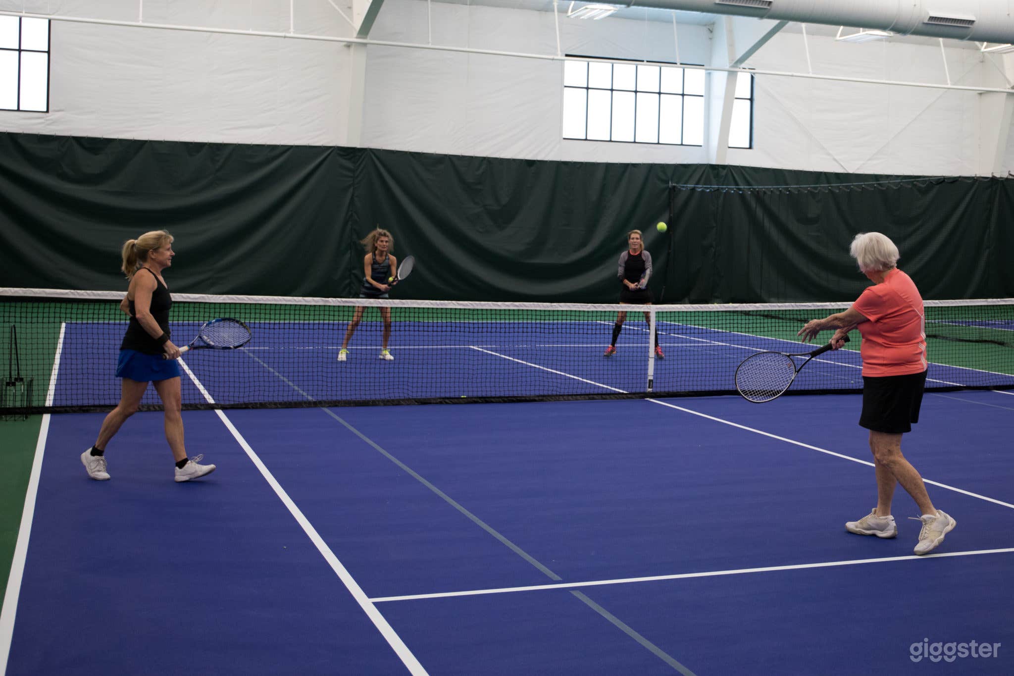 Indoor Tennis Court Photo 2