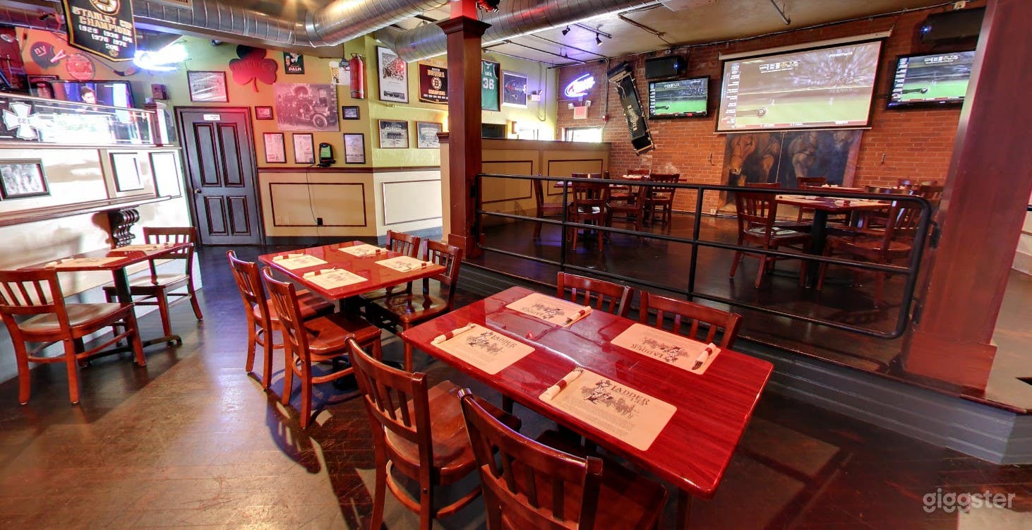 Cool and Sporty Dining Space in Providence Photo 2