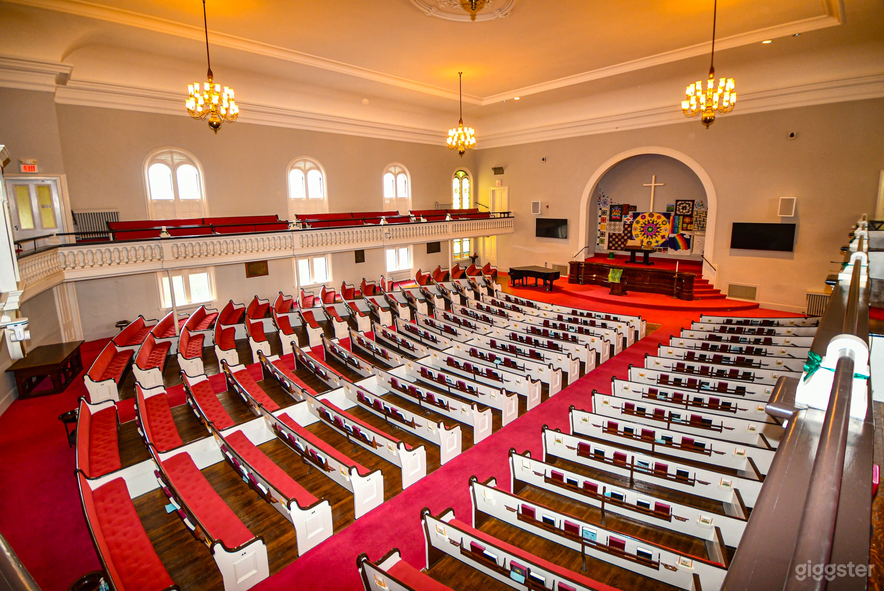 Historic Church Sanctuary Photo 1