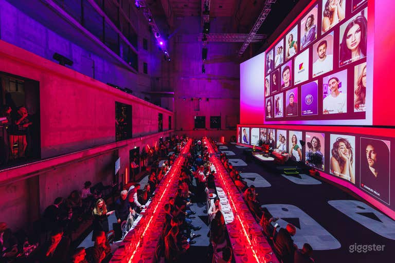  Immersive Concrete Hall with 300+ Guest Capacity in Bastille 