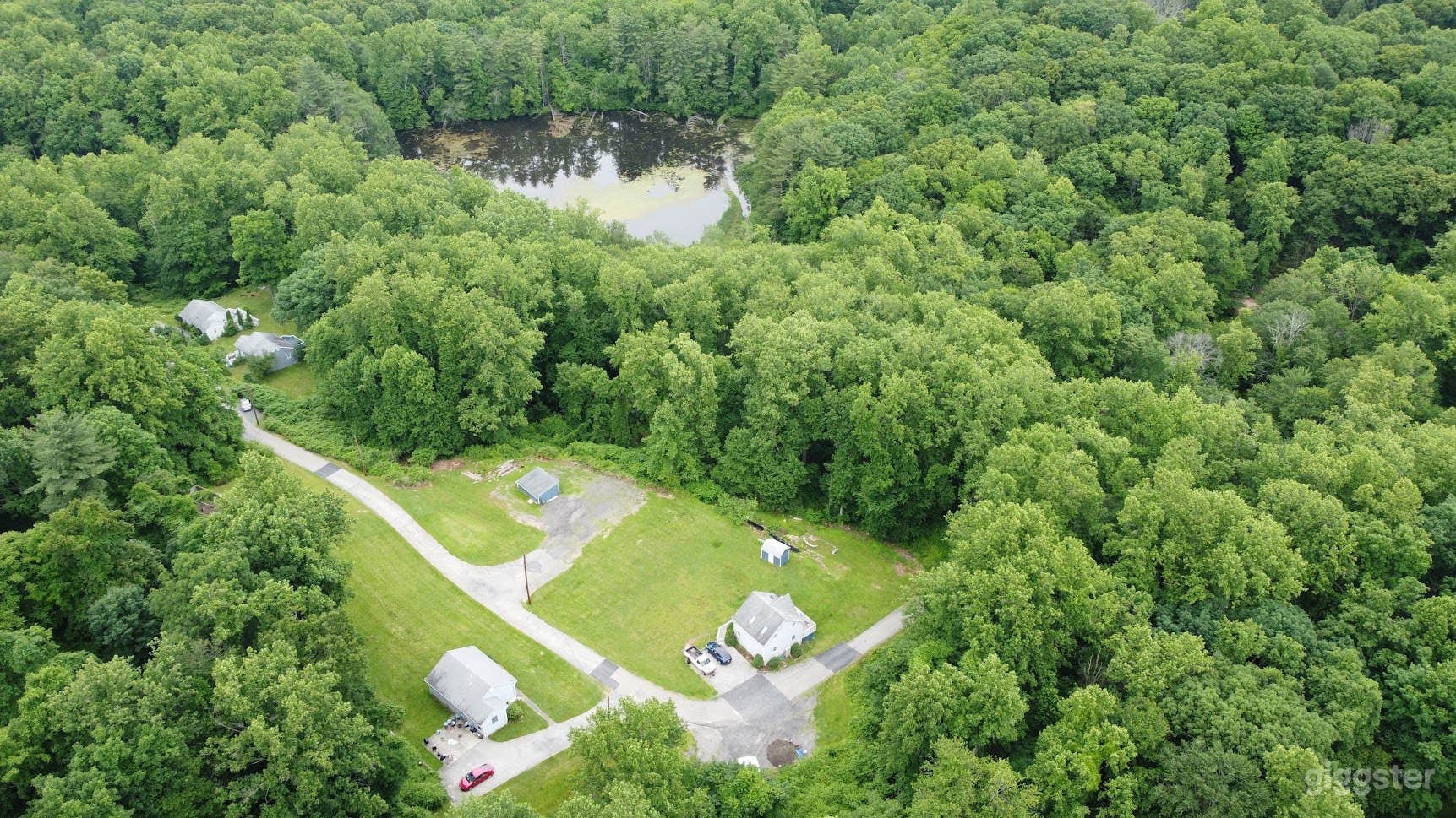 Private Lake and Wooded Property Photo 1