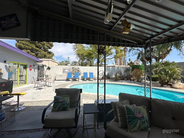   Pool/Furnished patio. 