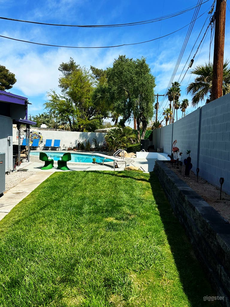   Pool/Furnished patio. 