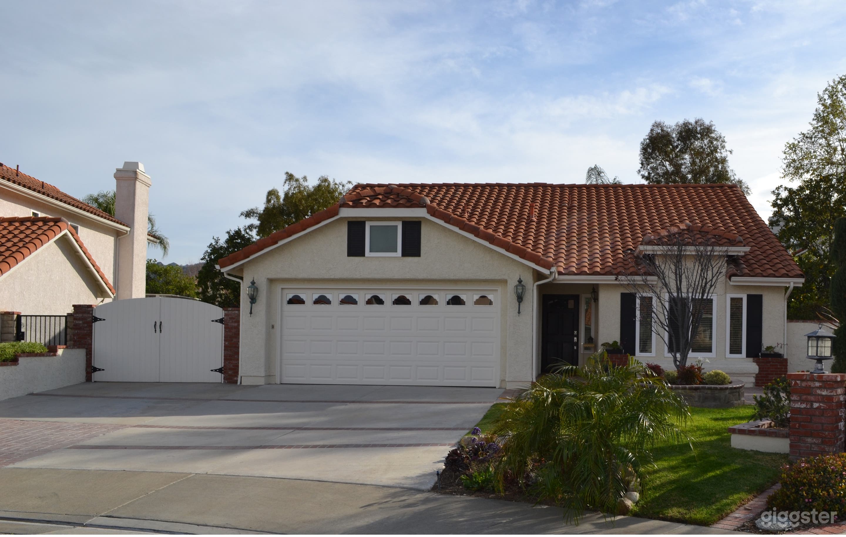 Our one-story house at the end of a quiet cul-de-sac with fabulous neighbors!