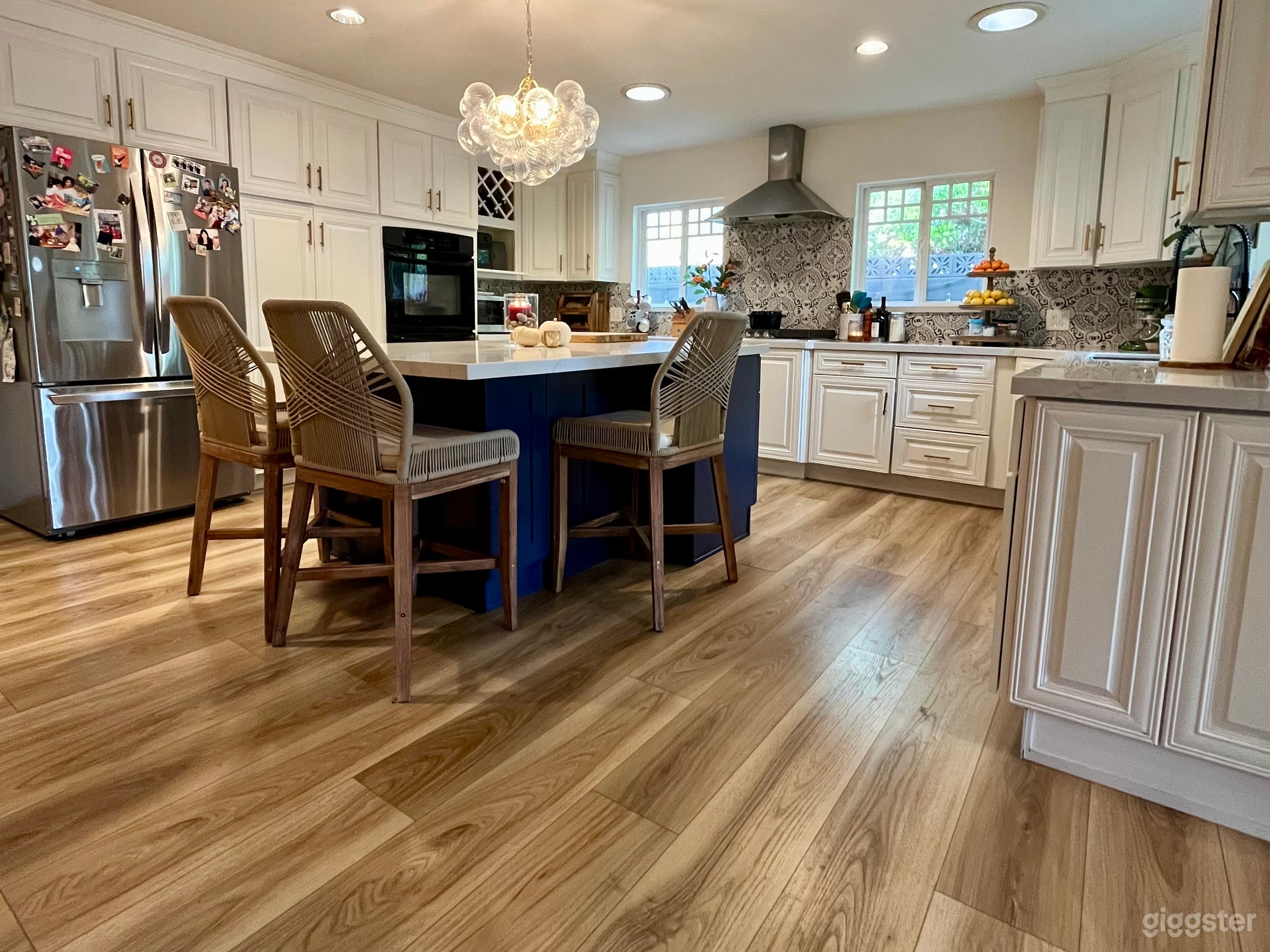 Open Concept California Kitchen & Living Space Photo 1