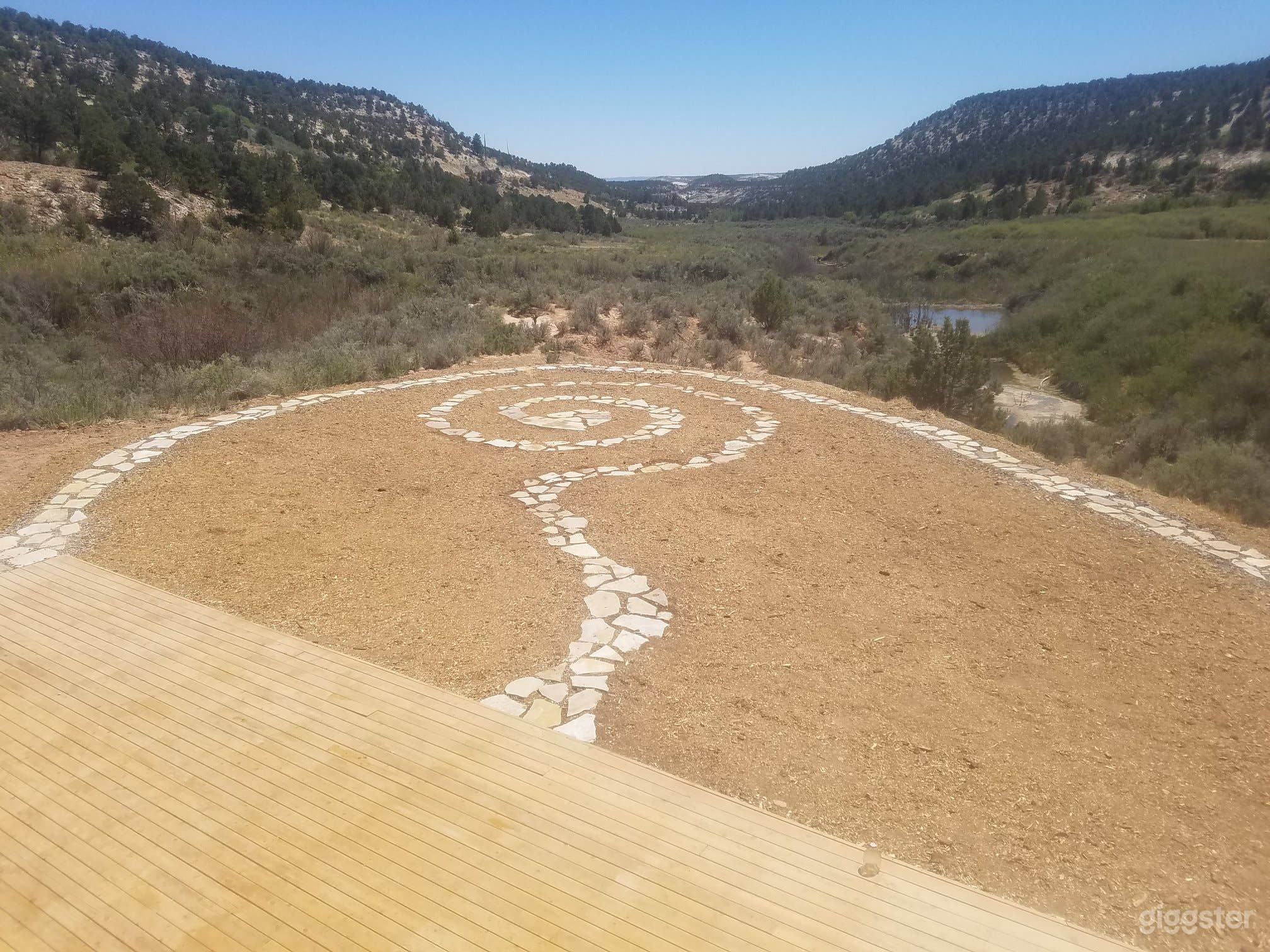 Amazing Sky Deck with Sweet Water Creek View Photo 1