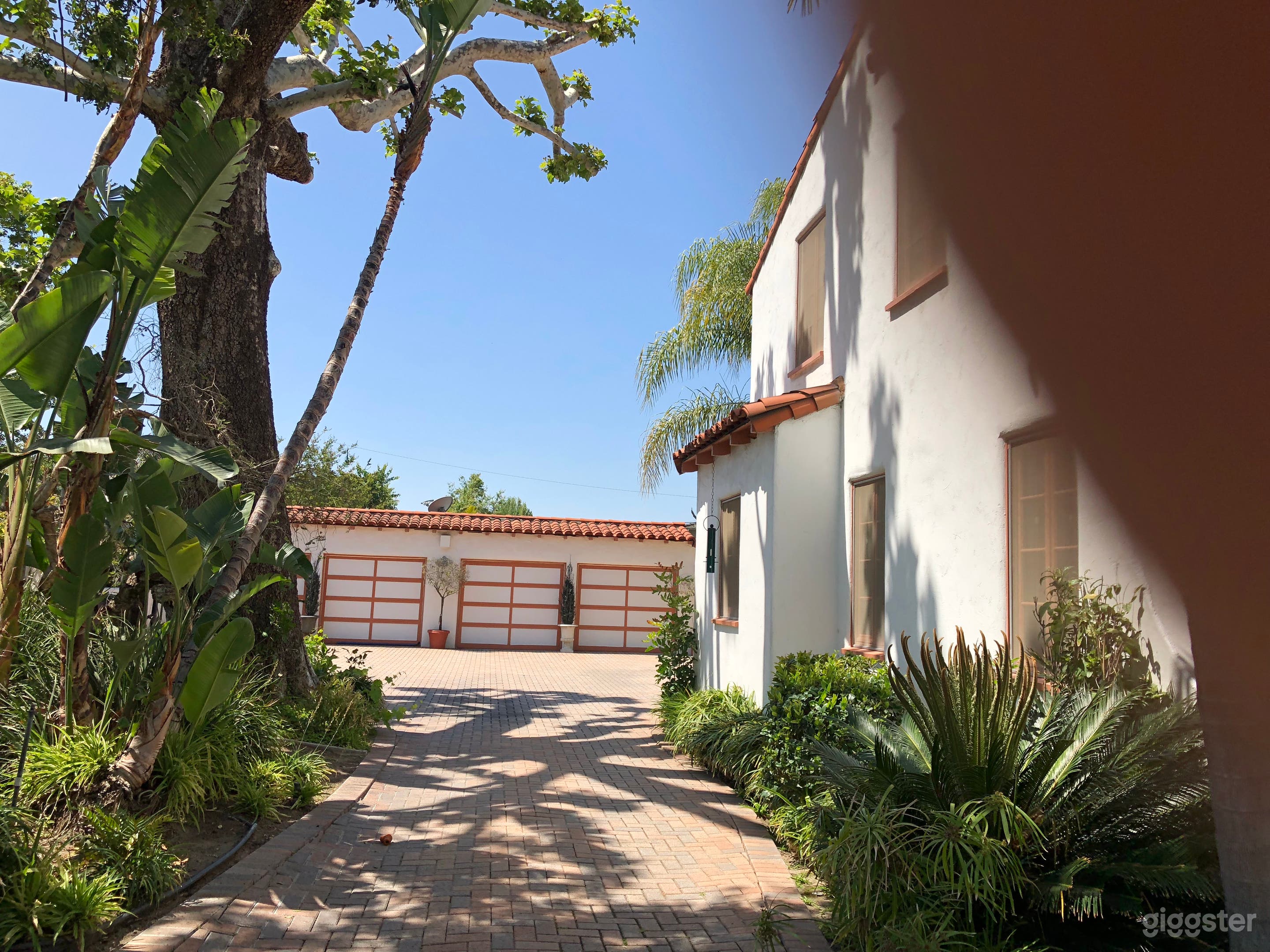 as you enter driveway 