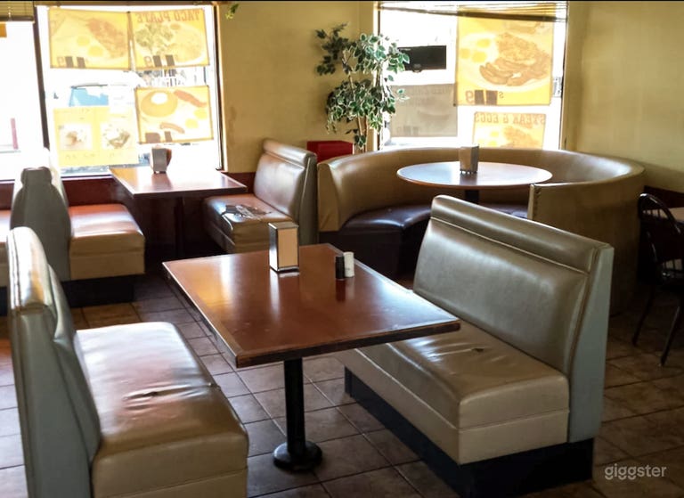  Diner clásico de LA con cabinas retro, cocina completa 