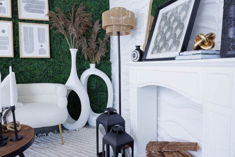  Modern Set Now Converted into Christmas for the Season 