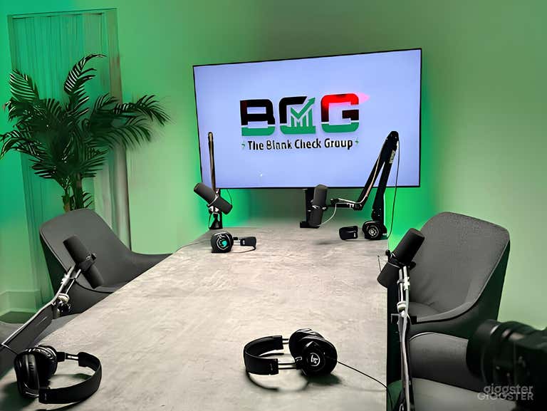  Studio 1: Podcast Table Scene 