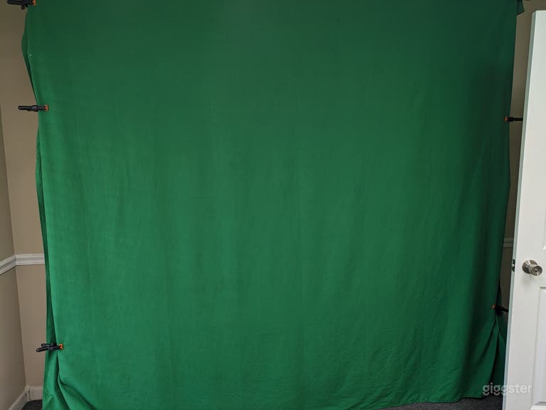  Greenscreen with stand. 