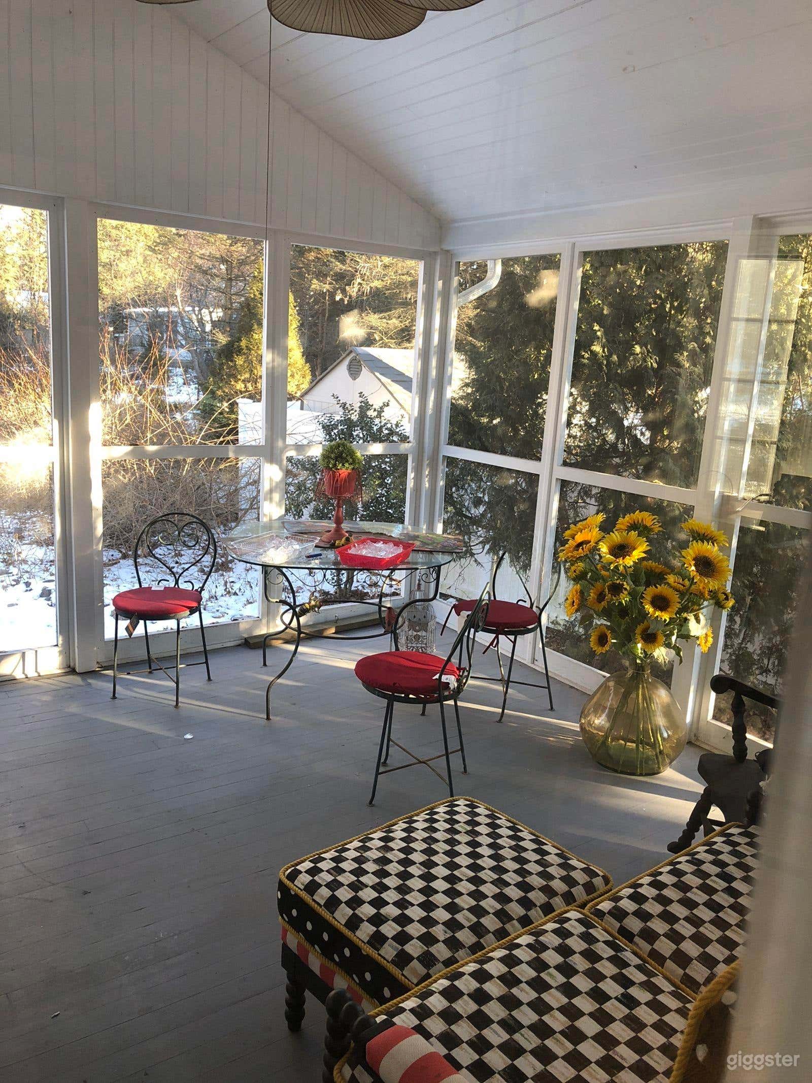 Charming French Country Backyard Photo 2