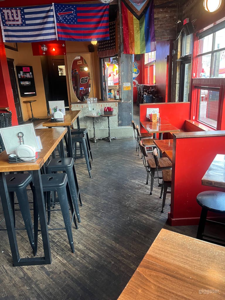  Our main room.  Three varieties of seating. 