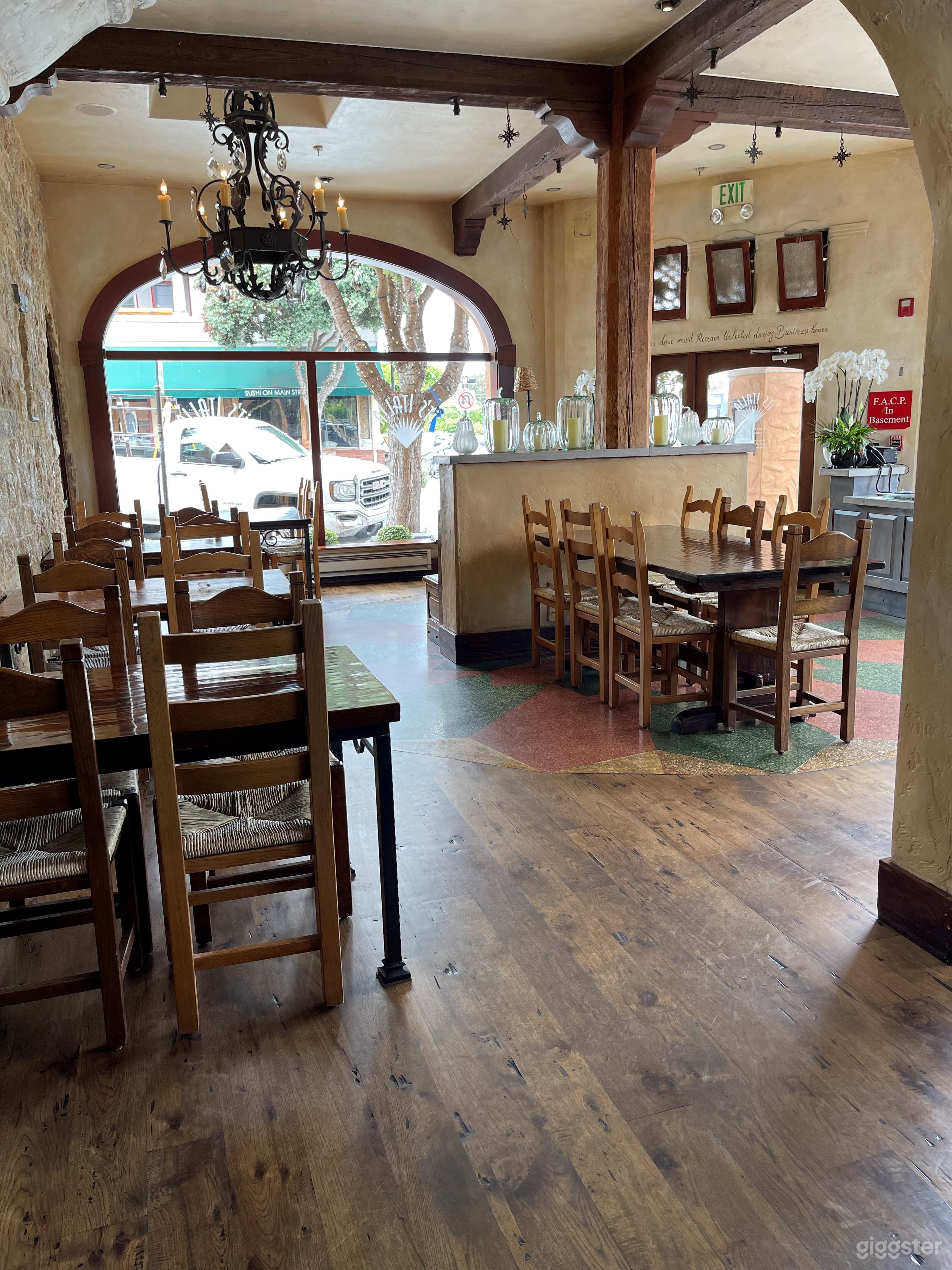 Classy Look Inside Dining Room Photo 3