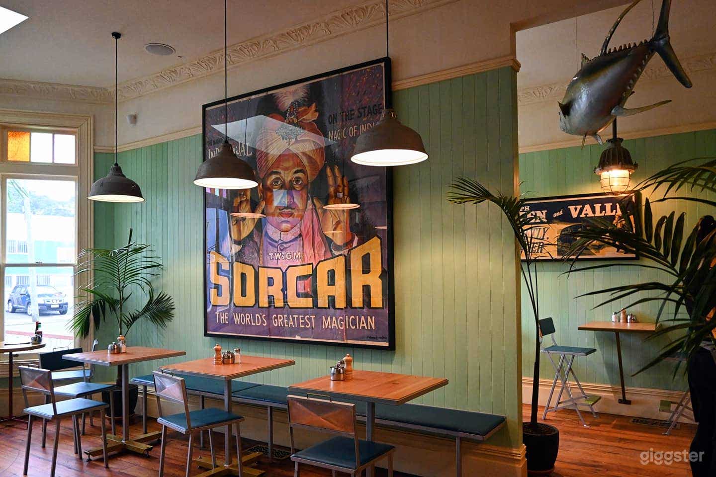 Atmospheric and Cozy Coffee Shop Photo 2