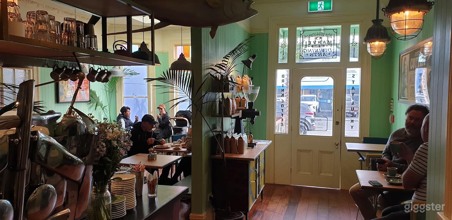 Atmospheric and Cozy Coffee Shop Photo 3